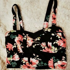Floral Crop Top